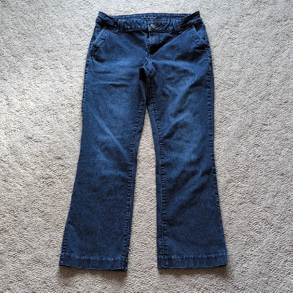 Maurices Dark Blue Trouser Jeans, Size 12